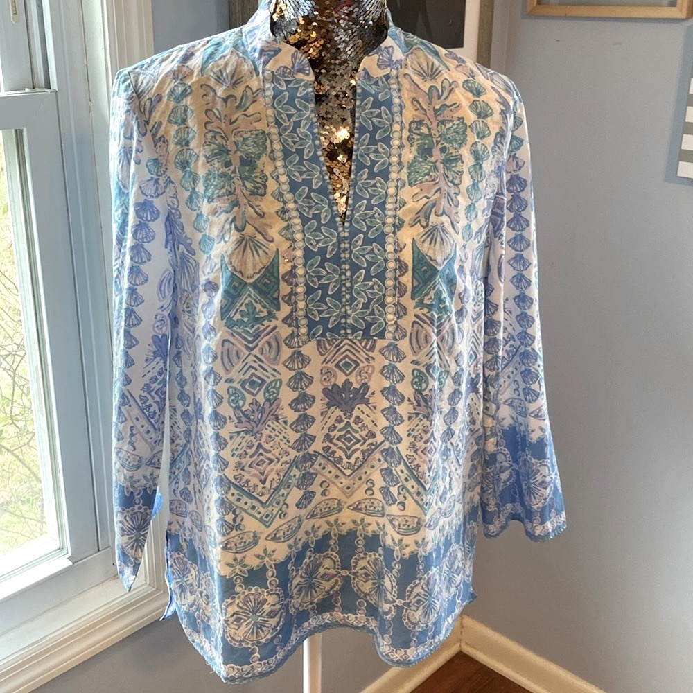 Lilly Pulitzer tunic top size small. Nwot